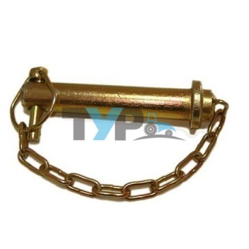 MF 165 TOP LINK PIN CAT 2 WITH CHAIN