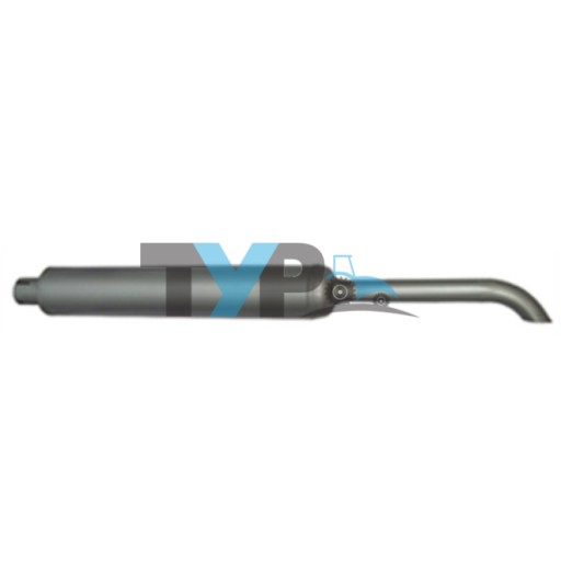 MF 185 SILENCER VERTICAL IN ENAMEL CURVE
