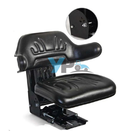 TRACTOR SEAT WITH ARMREST 5 DEGREES
