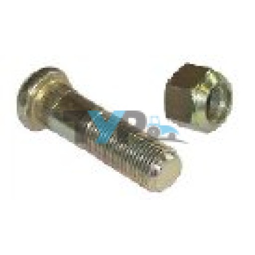 MF 390-398 REAR WHEEL BOLT+NUT (KIT) 11/16