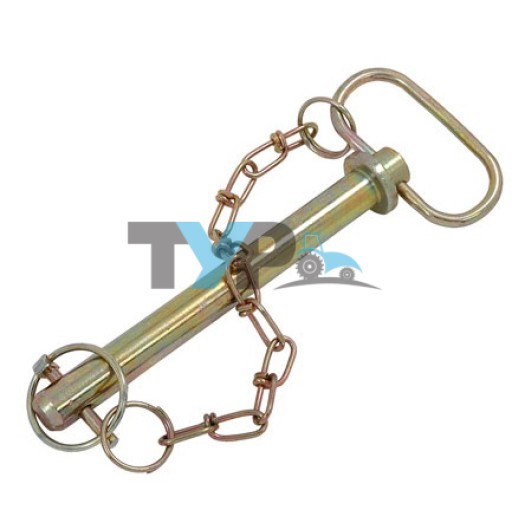 MF 22 MM TRAILER TOW PIN WITH HOOK CHAIN