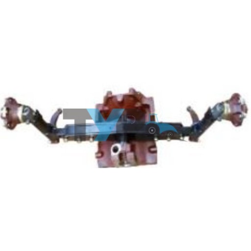 MF 285 FRONT AXLE +SPINDLE+HUB+SUPPORT COMPLETE
