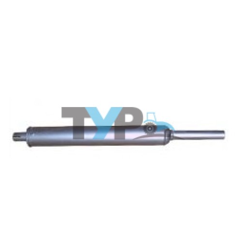 MF 240 SILENCER HORIZONTAL IN PAINT GREY(CURVE)
